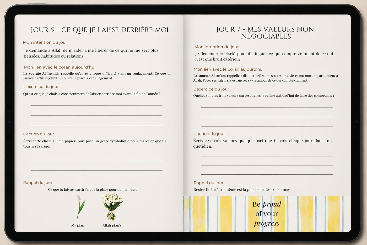 Aperçu du carnet 25 Jours